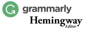 Grammarly & Hemingway for correcting grammars of the Content Writers