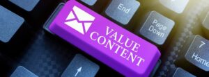 Adding Value with your Content